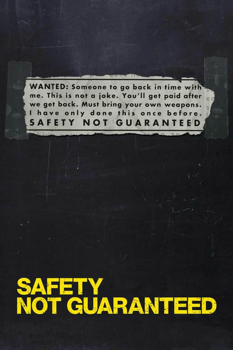 Poster for Safety Not Guaranteed